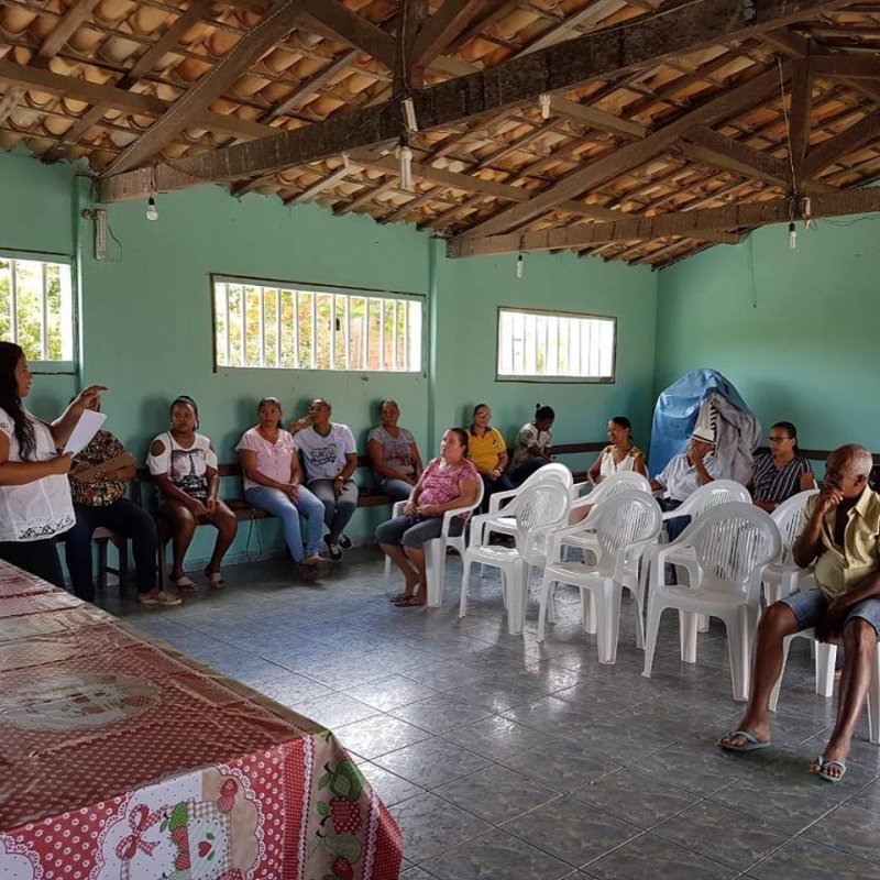 Comeou ontem a primeira Pr-conferncia de Sade na Comunidade da Caatinguinha e regio.