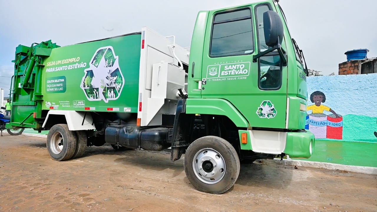 Prefeitura realiza entrega da Unidade de Triagem de Materiais Recicláveis de Santo Estêvão