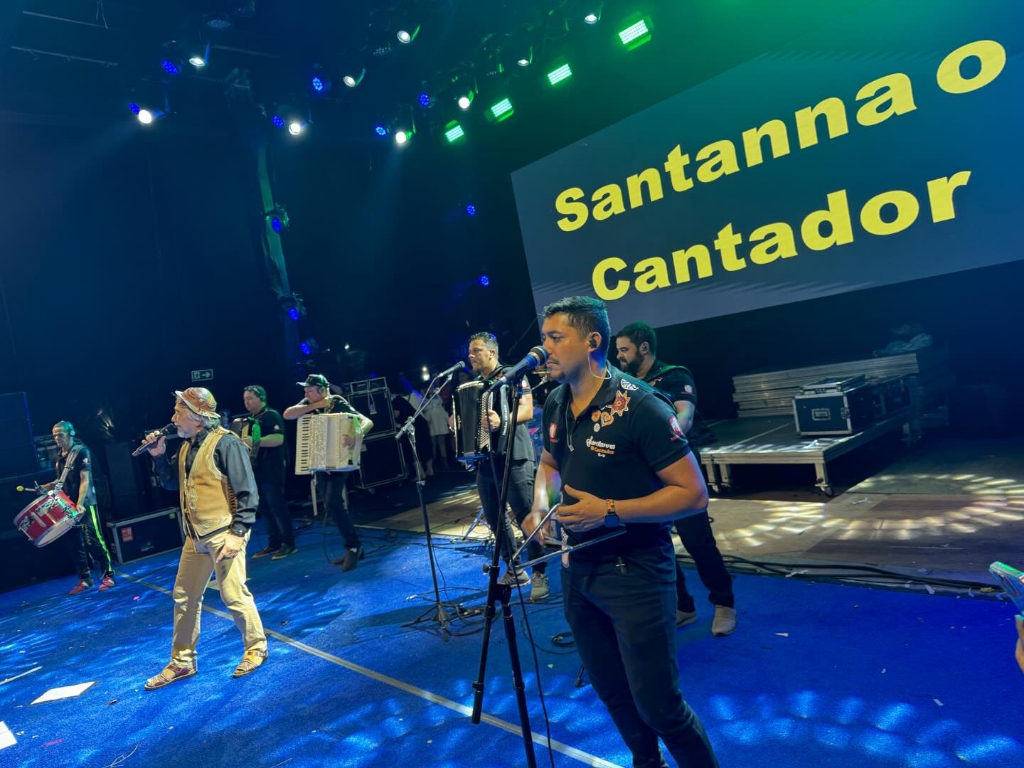 Santanna trouxe para a Vila, vários sucessos da música nordestina