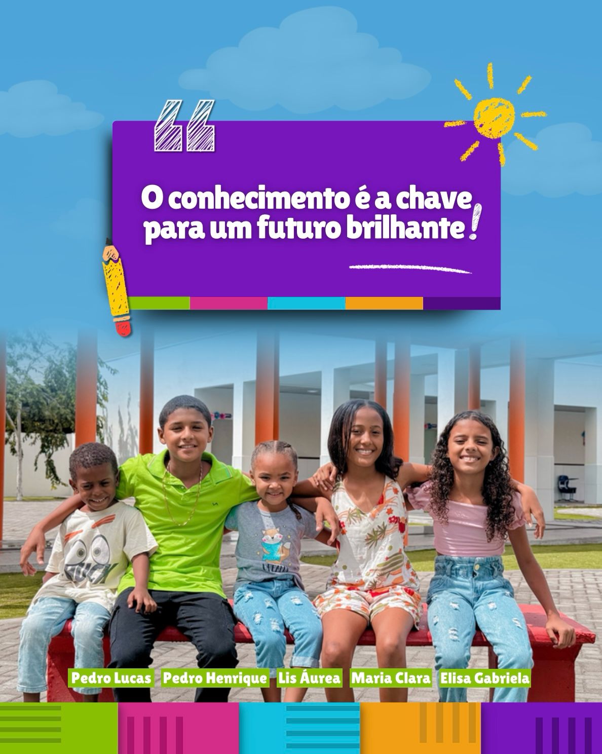 Aulas na rede municipal foram iniciadas nesta quinta-feira (06)