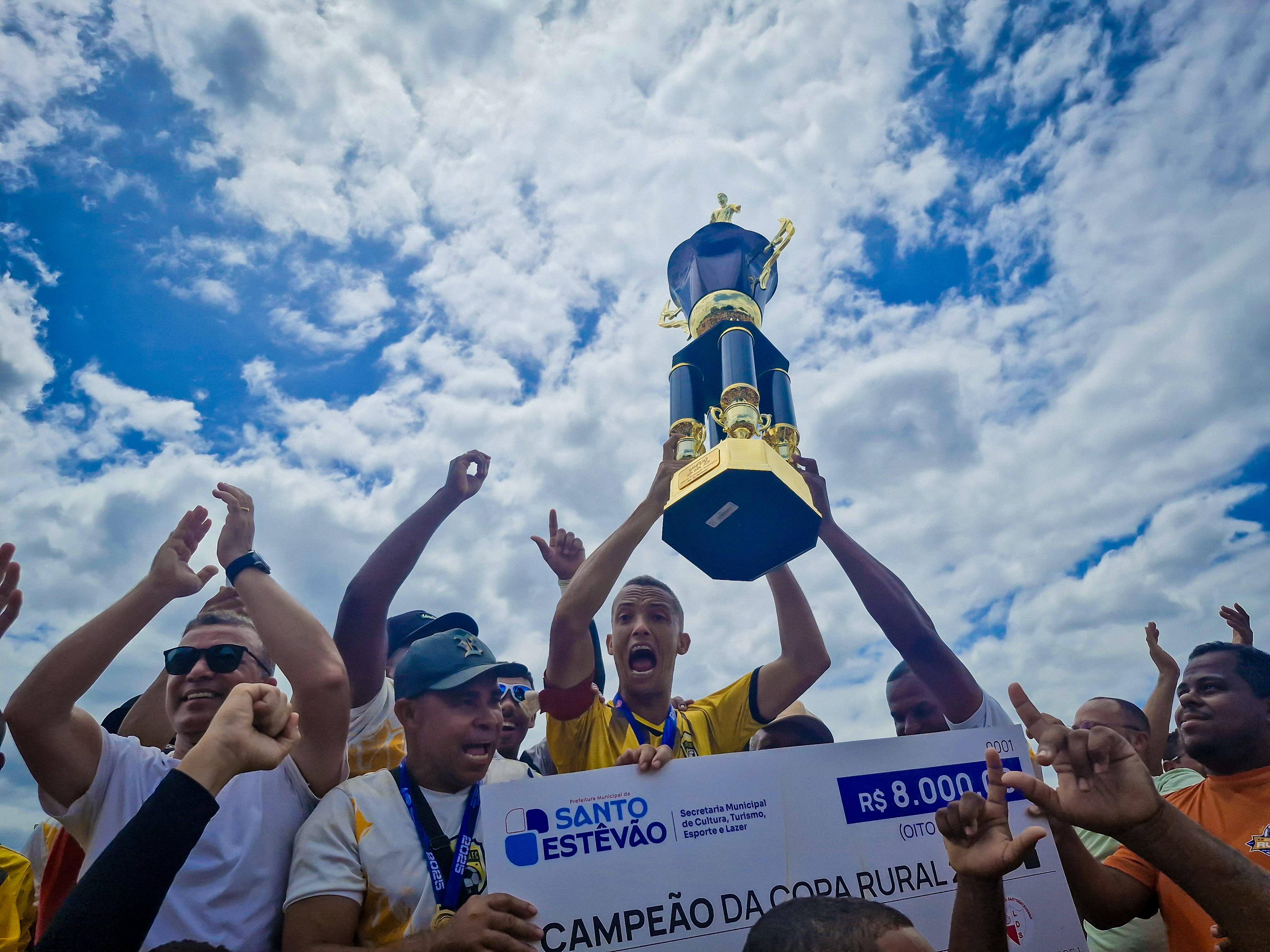 Várzea Nova conquista a 23ª Copa Rural de Santo Estêvão com campanha invicta