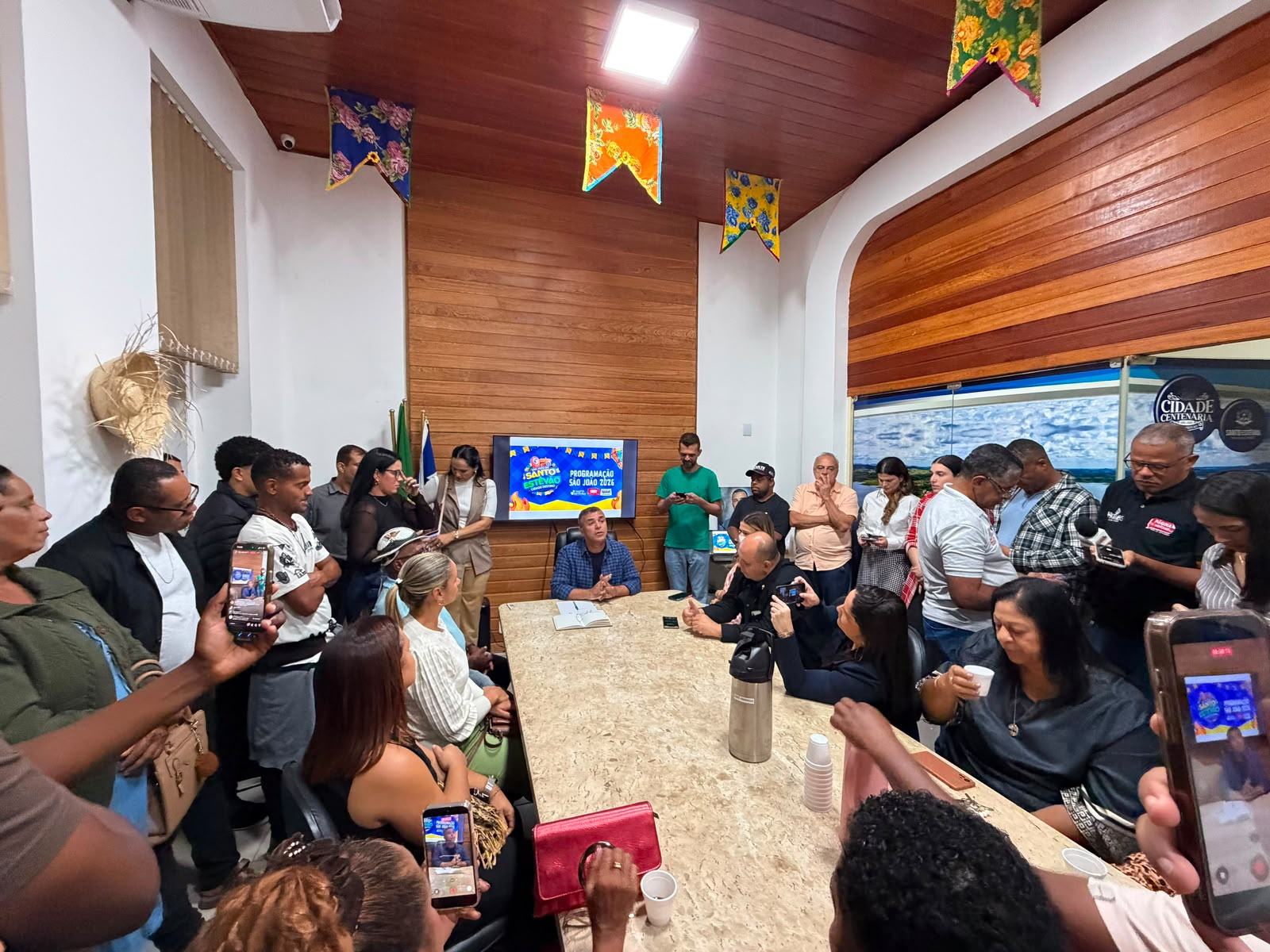 Santo Estêvão apresenta programação oficial do São João 2026 e reforça expectativa de realizar a maior festa junina da região